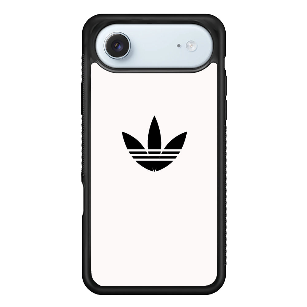 Adidas White Bone Logo Black iPhone 17 Air Case