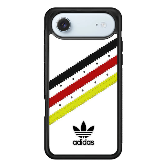 Adidas White Stripe Black Red Yellow iPhone 17 Air Case