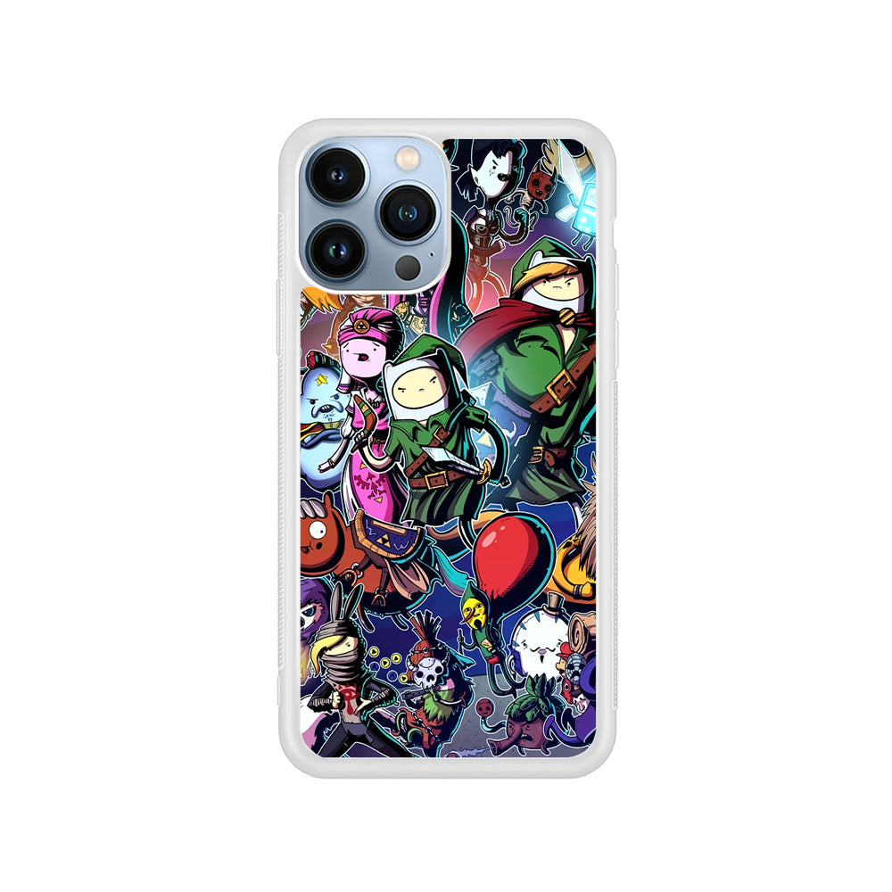 Adventure Time Classic War iPhone 14 Pro Case