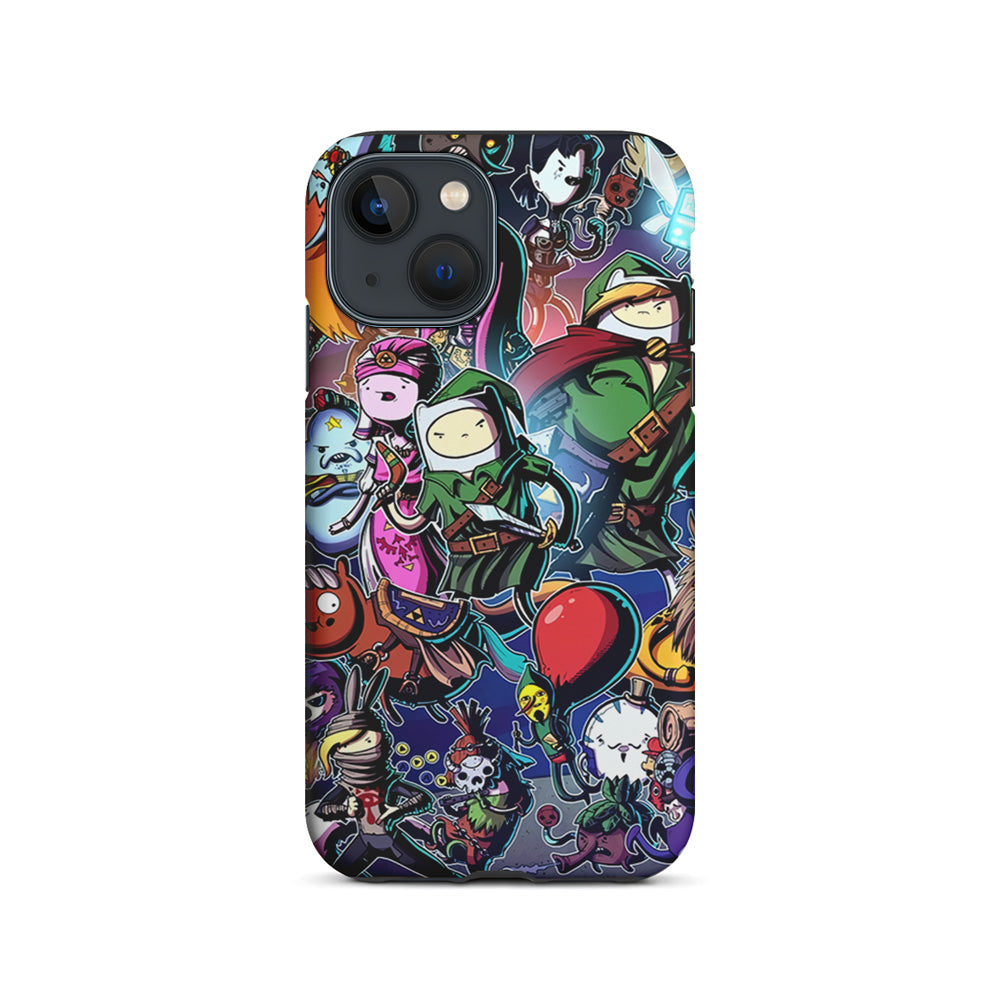 Adventure Time Classic War iPhone 14 Case