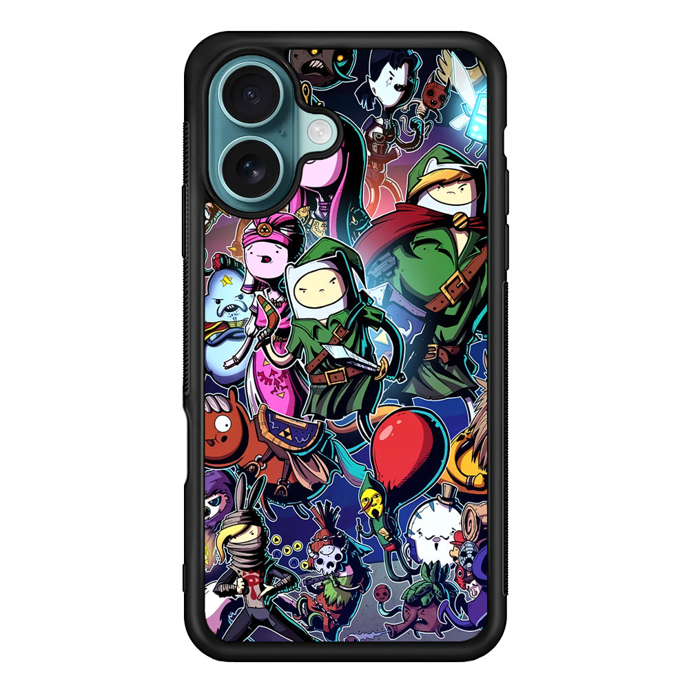 Adventure Time Classic War iPhone 17 Case