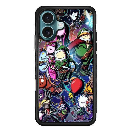 Adventure Time Classic War iPhone 16 Plus Case