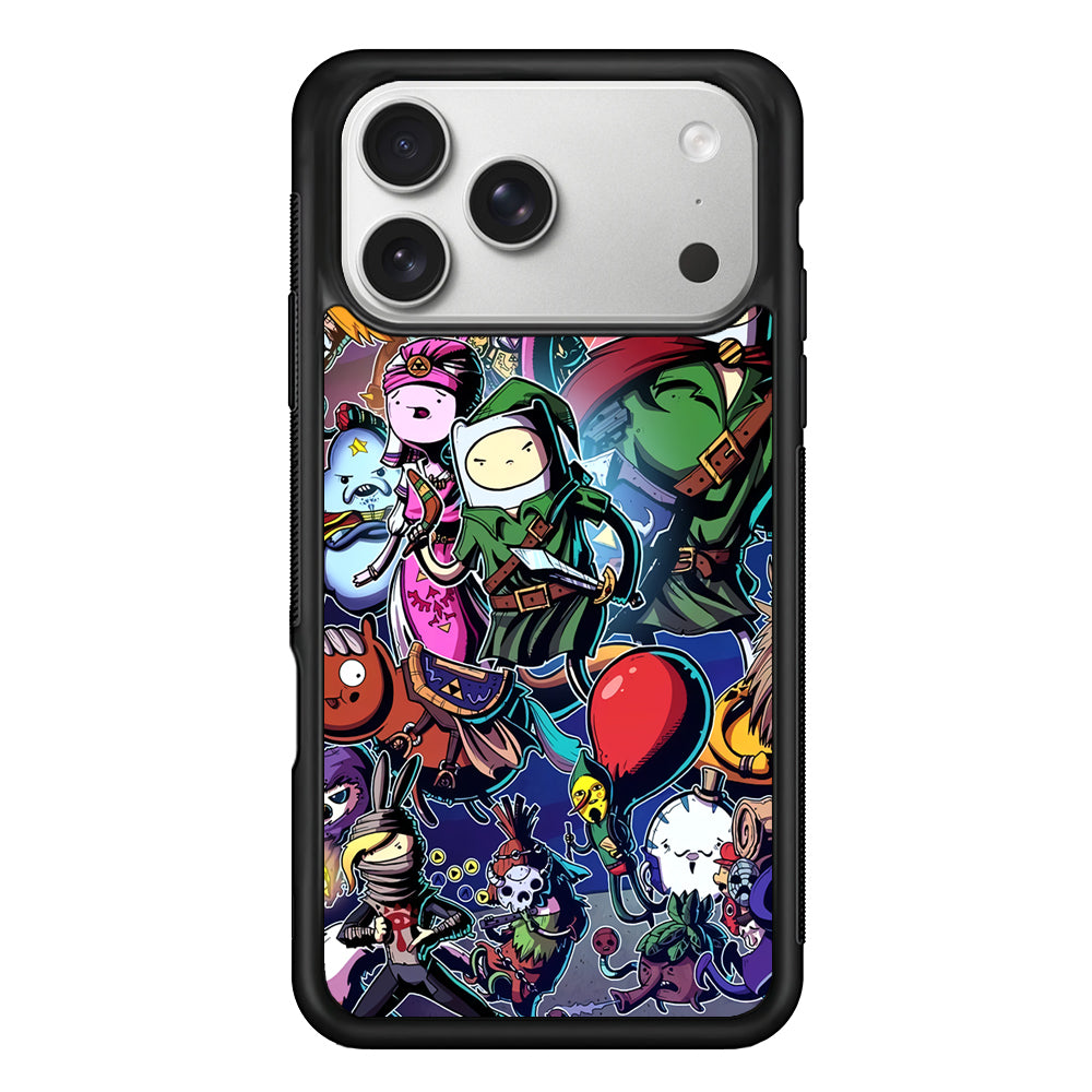 Adventure Time Classic War iPhone 17 Pro Max Case