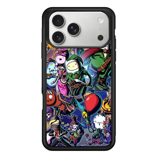 Adventure Time Classic War iPhone 17 Pro Max Case