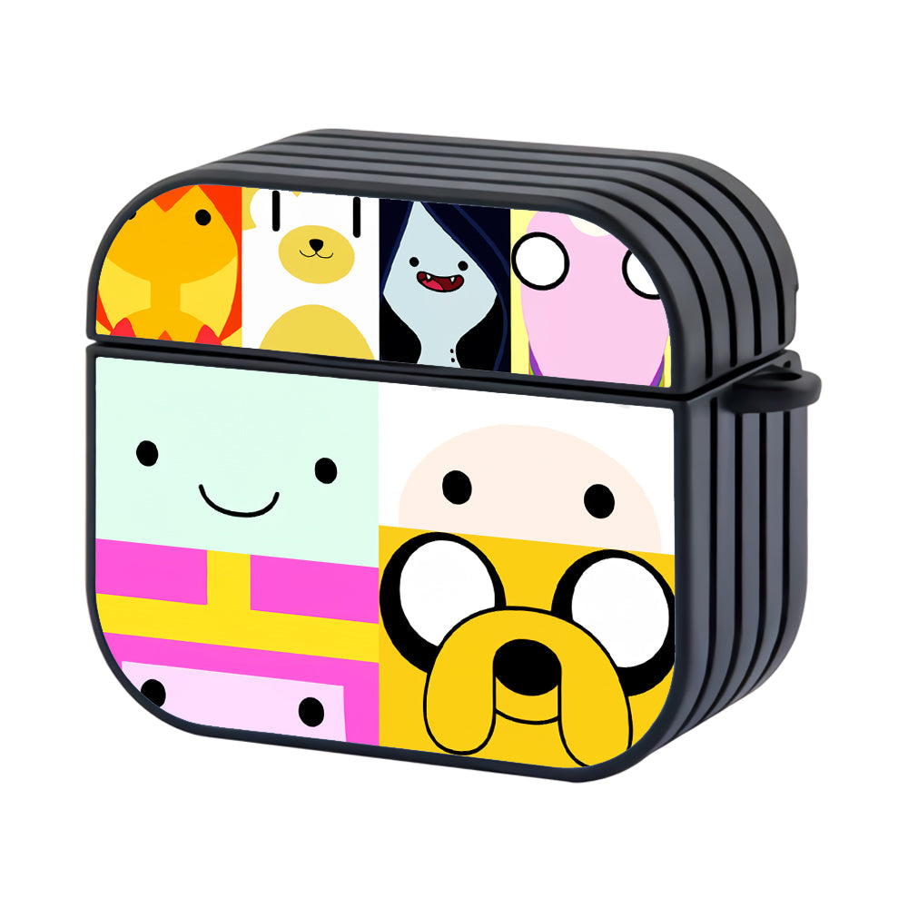 Adventure Time Collage Of Piece Character Apple Airpods 4 Case