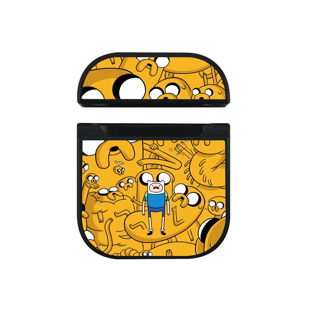 Adventure Time Dream About Jake Apple Airpods Case Black
