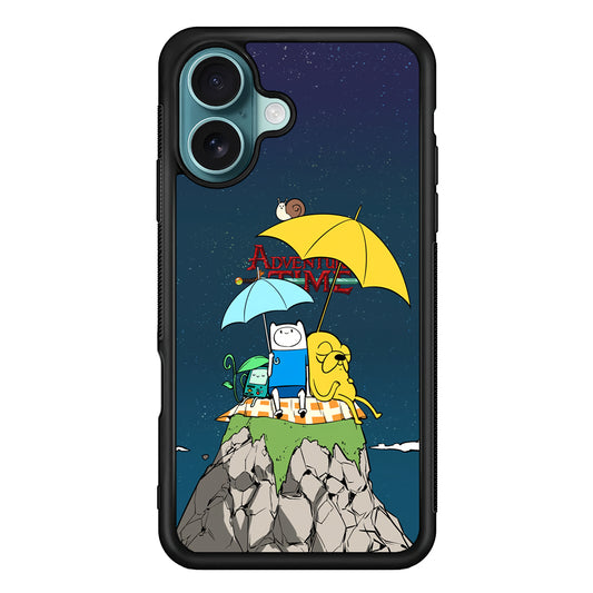 Adventure Time Enjoy The Shady Night iPhone 16 Plus Case