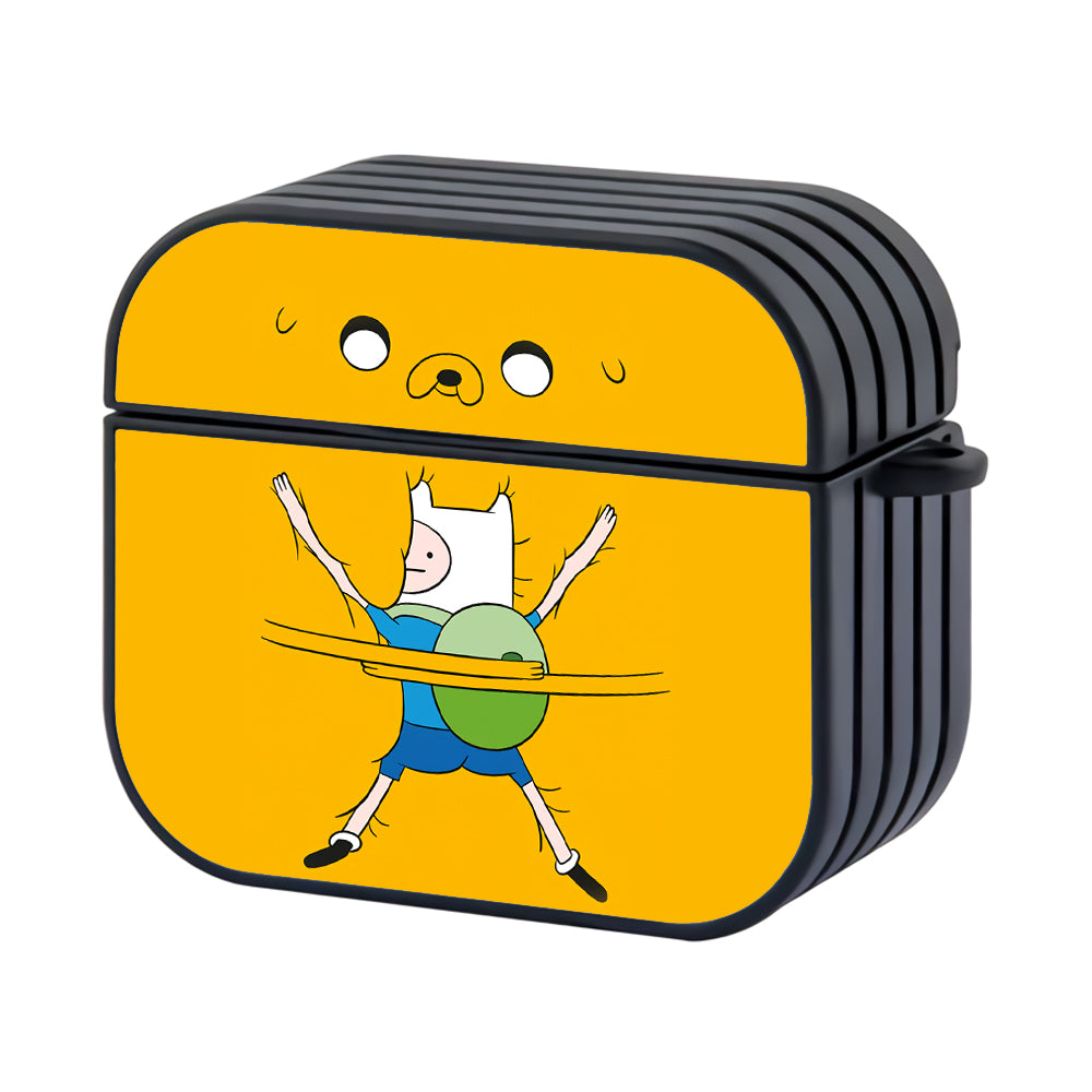 Adventure Time Finn And Jake Sweet Hug Apple Airpods 4 Case