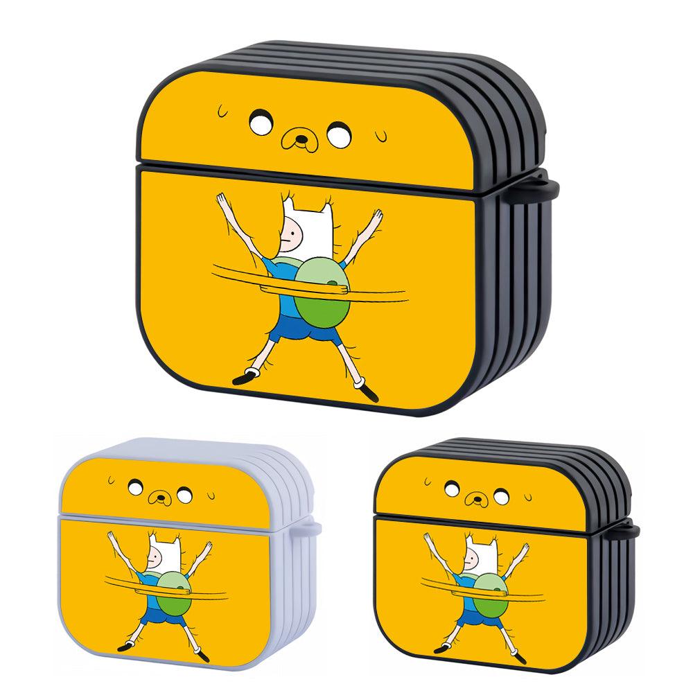 Adventure Time Finn and Jake Bro Hug Apple Airpods 4 Case