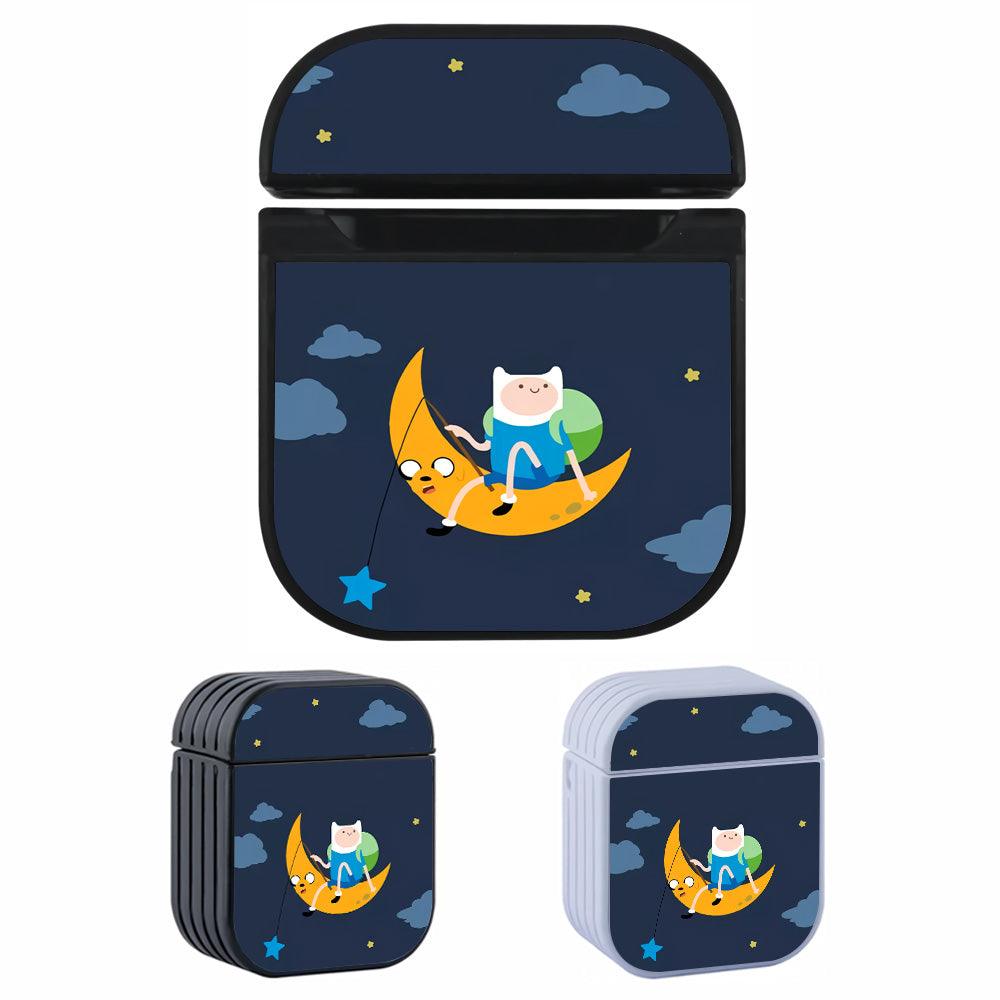 Adventure Time Flinn and The Moon Apple Airpods Case