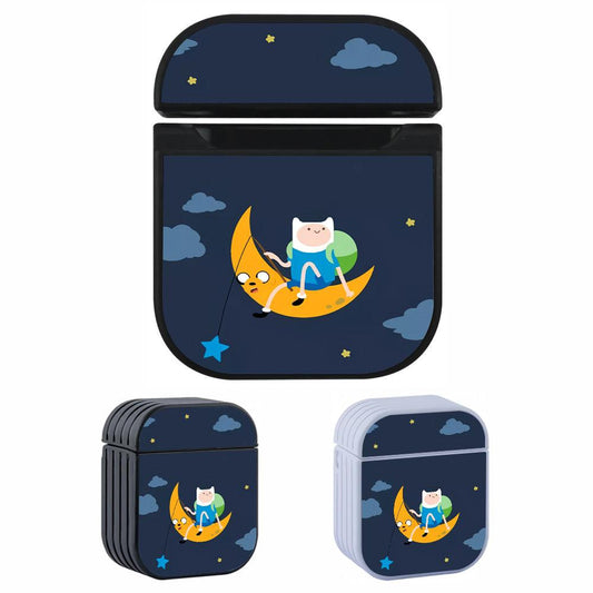 Adventure Time Flinn and The Moon Apple Airpods Case