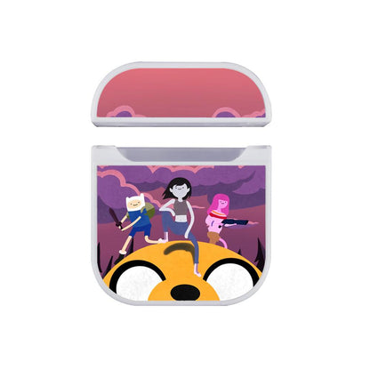 Adventure Time Form After Fight Apple Airpods Case White