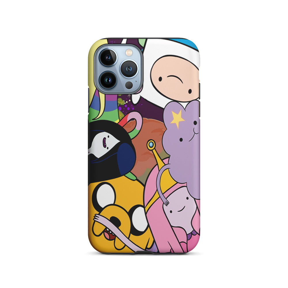 Adventure Time Happy Team iPhone 15 Pro Case