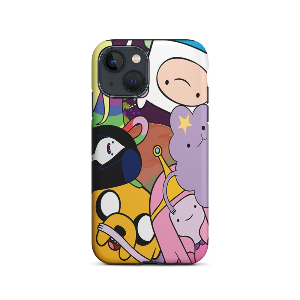 Adventure Time Happy Team iPhone 15 Case