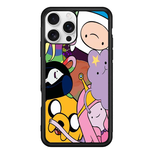 Adventure Time Happy Team iPhone 16 Pro Max Case