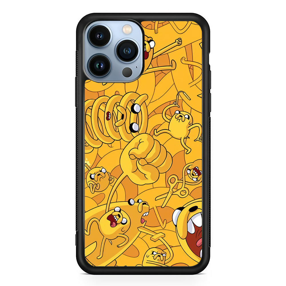 Adventure Time Jake Transformation iPhone 15 Pro Case - Carneyforia