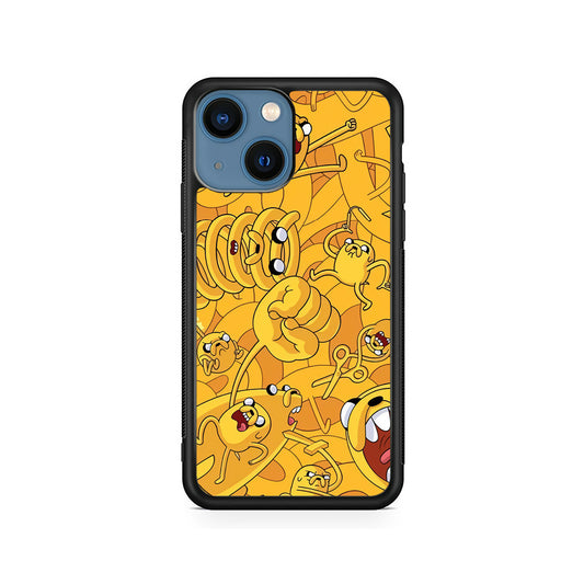 Adventure Time Jake Transformation iPhone 15 Plus Case