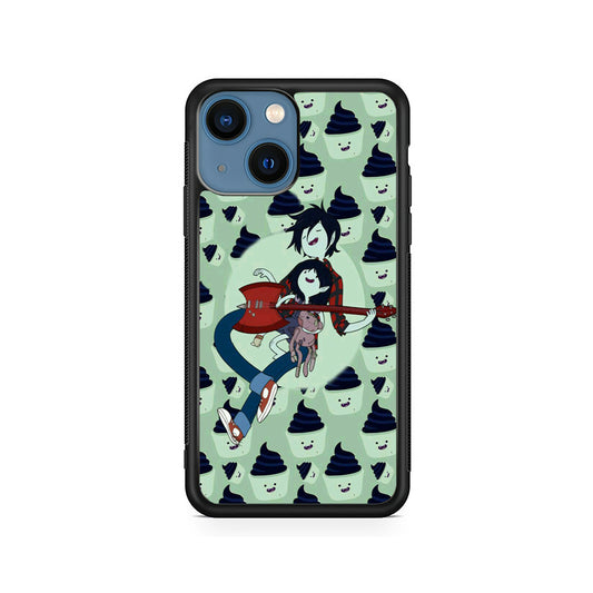 Adventure Time Marshall Lee Playing Guitar iPhone 15 Plus Case