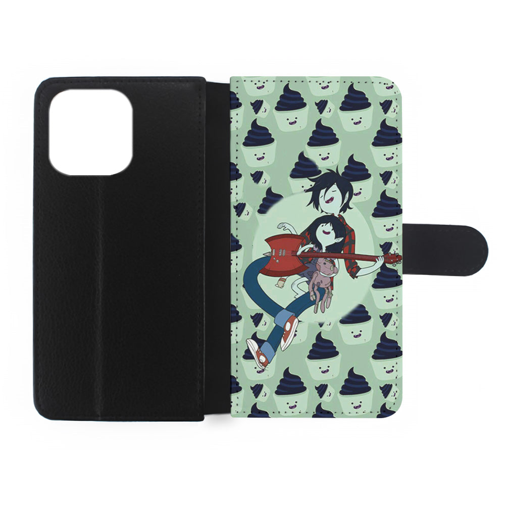 Adventure Time Marshall Lee Playing Guitar iPhone 15 Pro Case