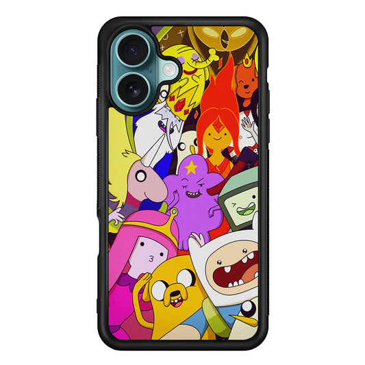 Adventure Time Moments With Family iPhone 16 Plus Case