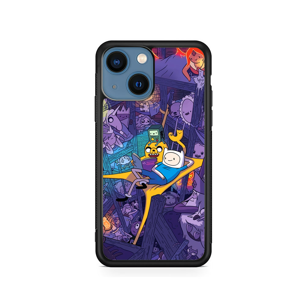 Adventure Time Night Tale iPhone 15 Case