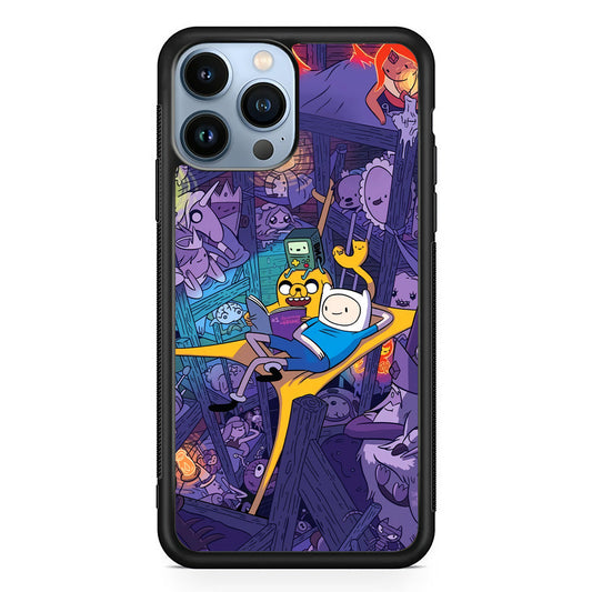 Adventure Time Night Tale iPhone 15 Pro Case - Carneyforia