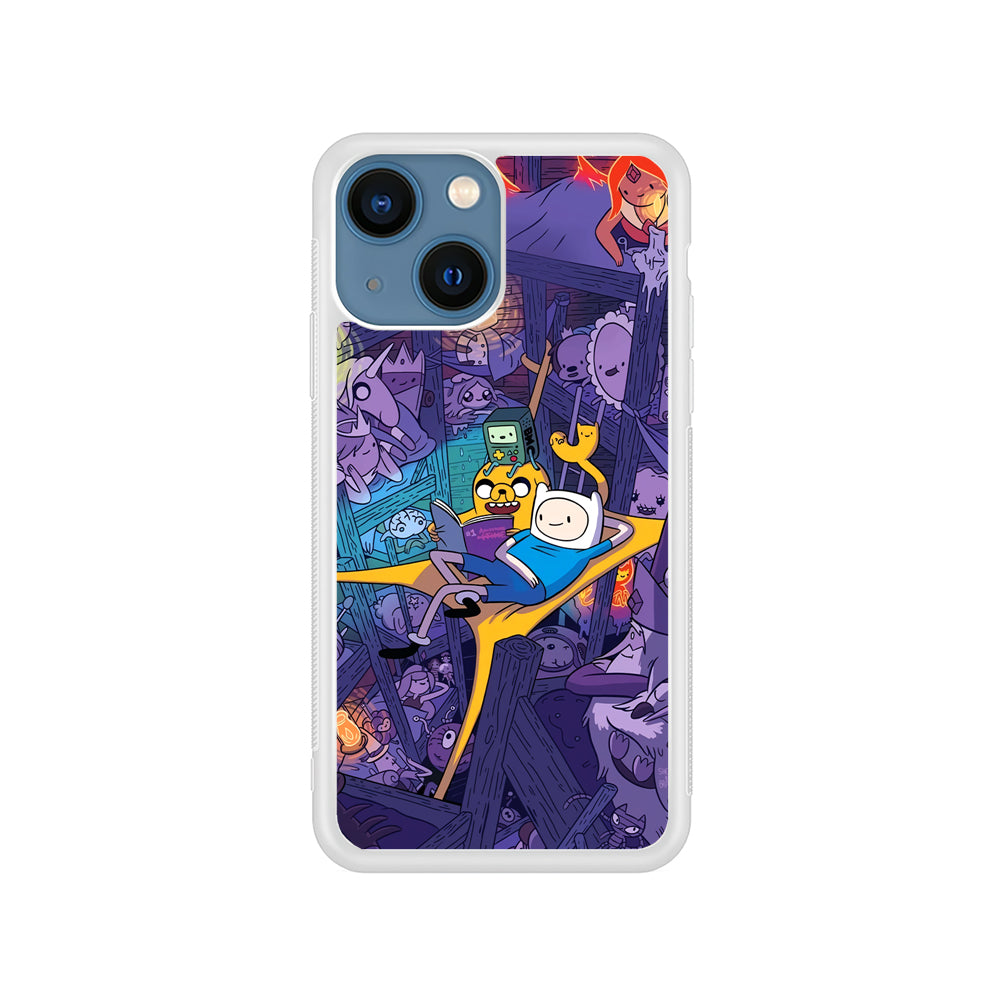 Adventure Time Night Tale iPhone 15 Case