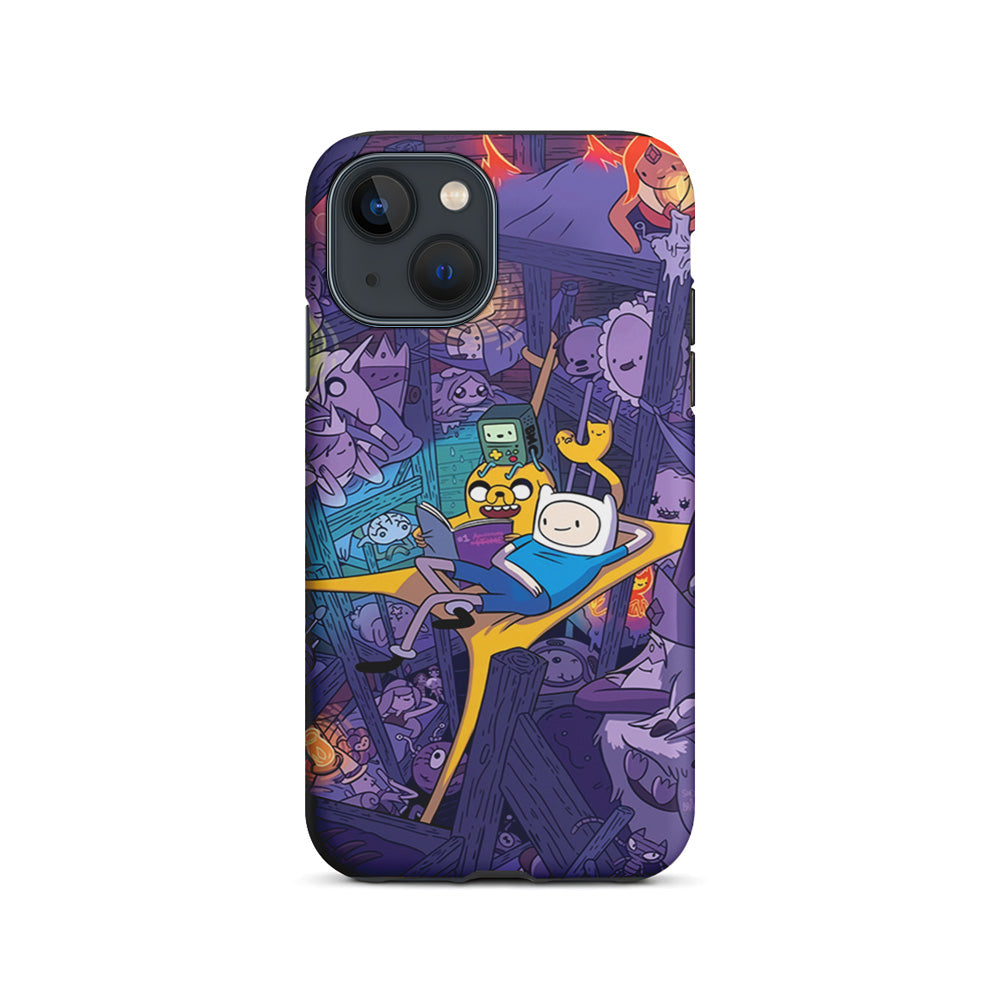 Adventure Time Night Tale iPhone 15 Case