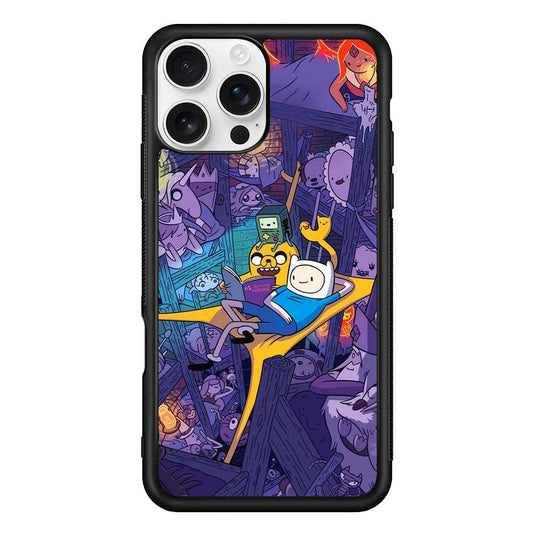 Adventure Time Night Tale iPhone 16 Pro Max Case