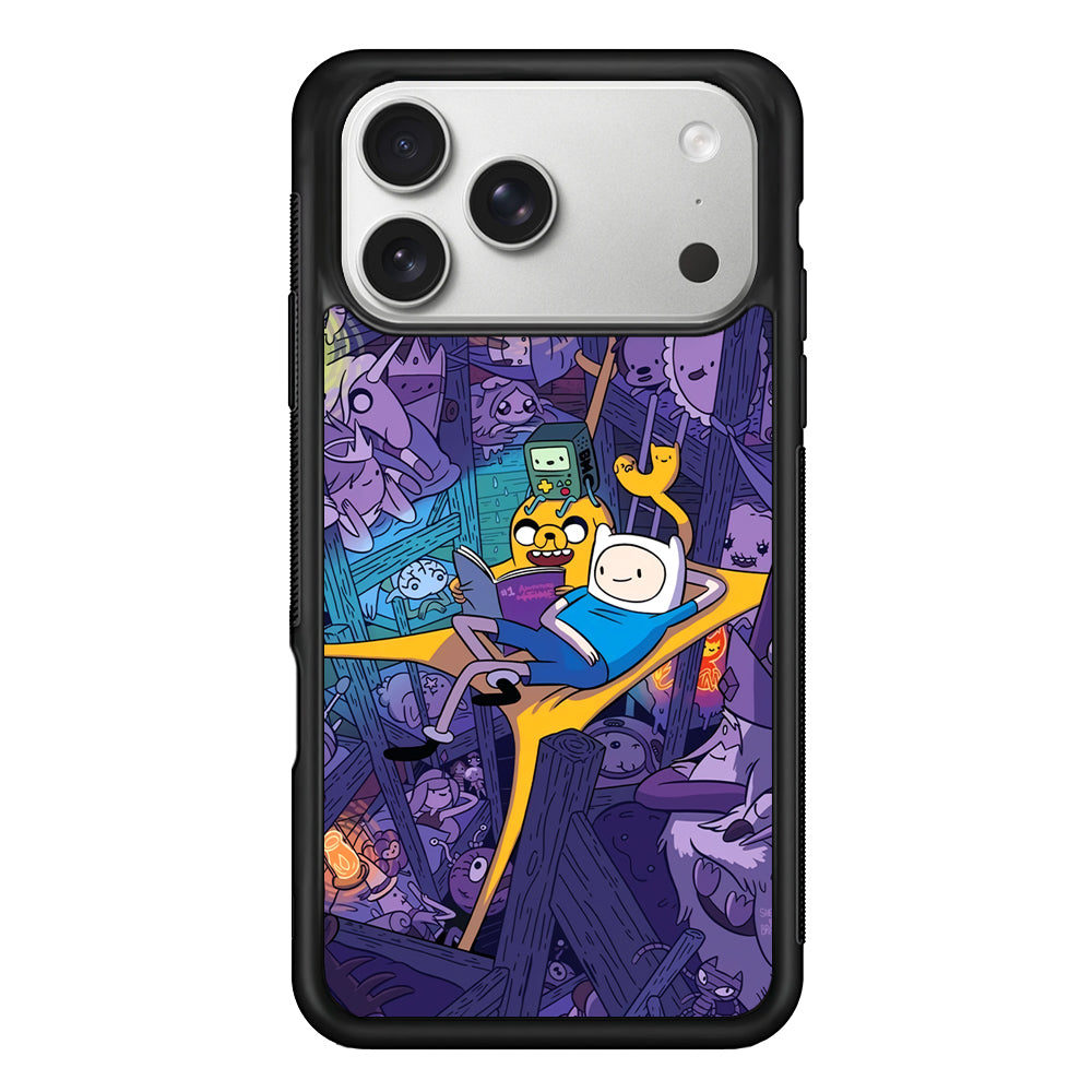 Adventure Time Night Tale iPhone 17 Pro Max Case