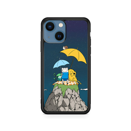 Adventure Time Night Vacation iPhone 15 Plus Case