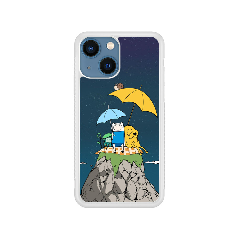 Adventure Time Night Vacation iPhone 14 Plus Case