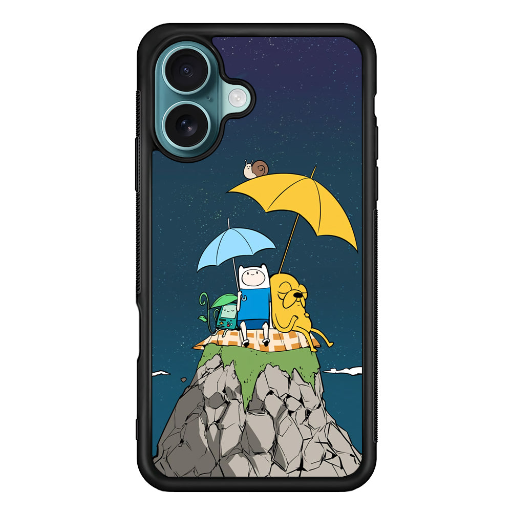 Adventure Time Night Vacation iPhone 17 Case