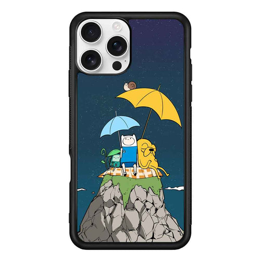 Adventure Time Night Vacation iPhone 16 Pro Max Case