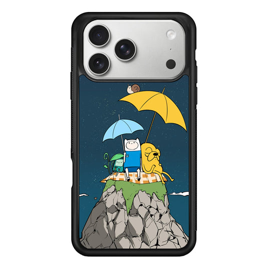 Adventure Time Night Vacation iPhone 17 Pro Max Case