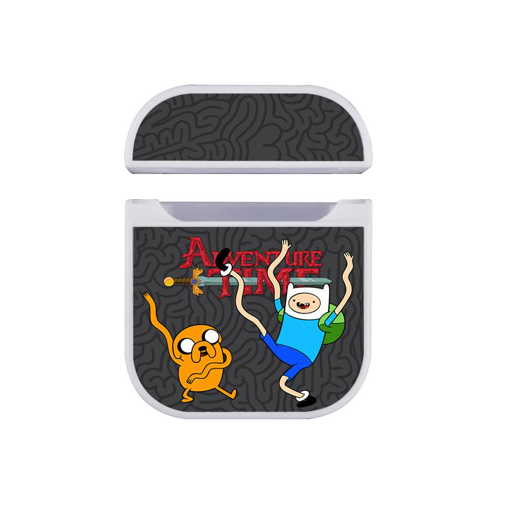 Adventure Time Rubber Dance Apple Airpods Case White