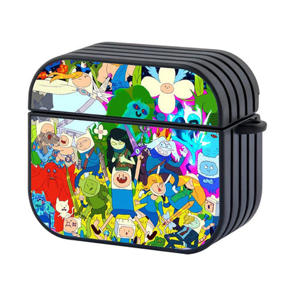 Adventure Time Shine and Dim Together Apple Airpods 4 Case Black