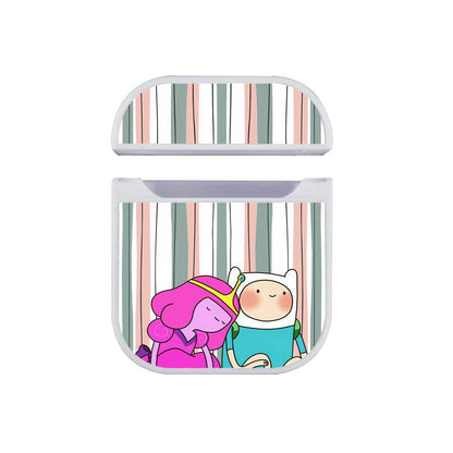 Adventure Time Sleep in Love Apple Airpods Case White