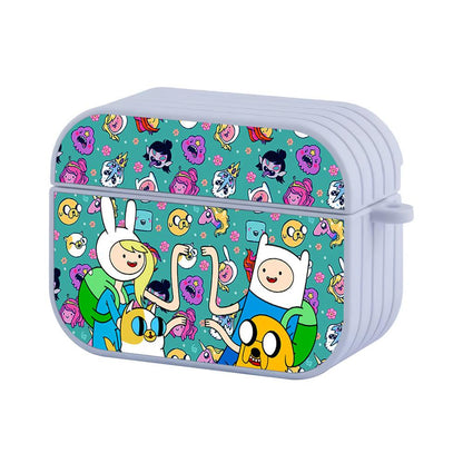 Adventure Time The Great Two Teams Apple Airpods Pro Case-White-Carneyforia