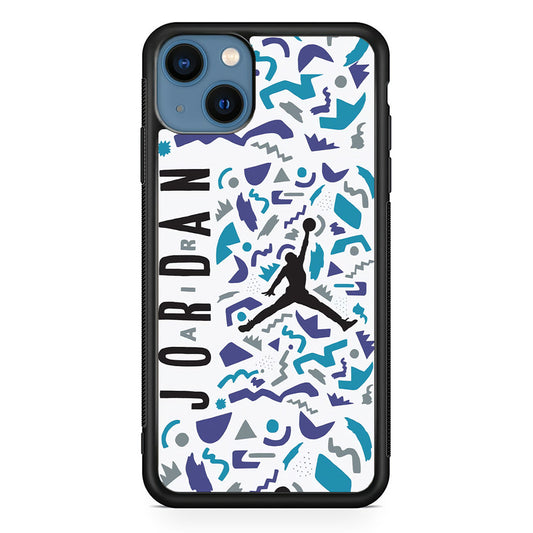 Air Jordan Abstract Of Shapes iPhone 15 Case - Carneyforia