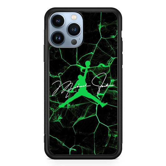 Air Jordan Abstract Signature iPhone 15 Pro Case - Carneyforia
