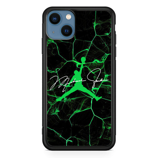 Air Jordan Abstract Signature iPhone 14 Plus Case - Carneyforia