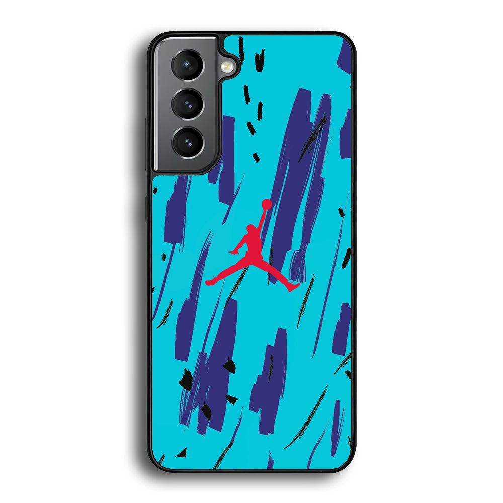 Air Jordan Aqua Samsung Galaxy A16 Case - Carneyforia