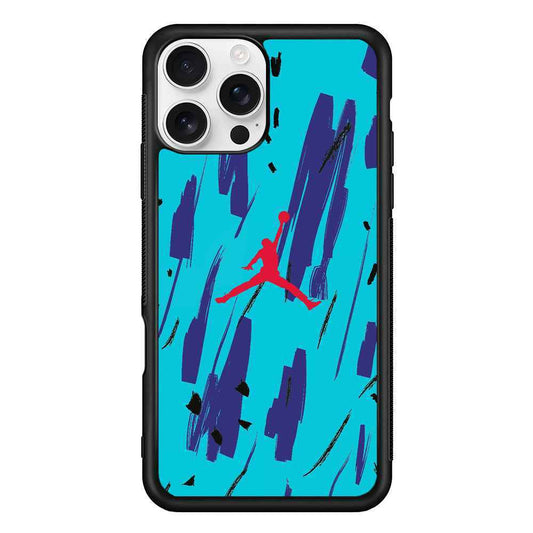 Air Jordan Aqua iPhone 16 Pro Max Case