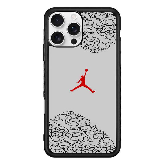 Air Jordan Cement Grey iPhone 16 Pro Max Case