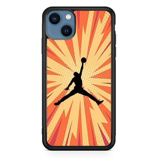 Air Jordan Comic Effect iPhone 14 Plus Case - Carneyforia