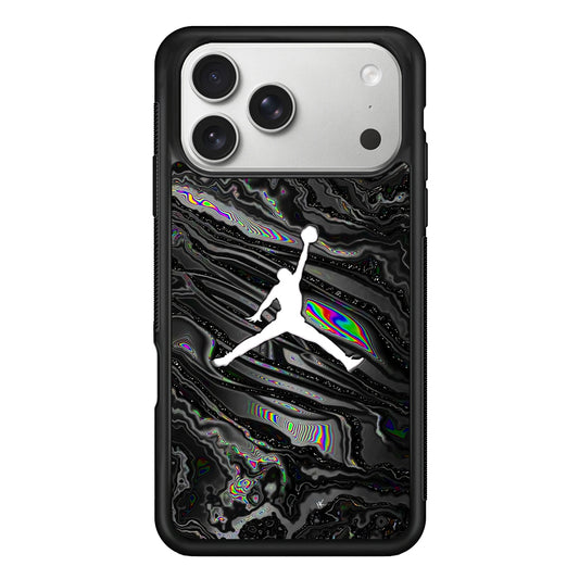 Air Jordan Dark Grey Marble iPhone 17 Pro Max Case