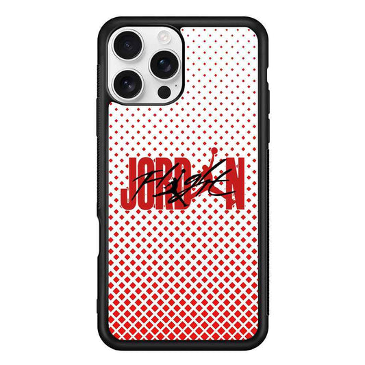 Air Jordan Diamond Shape Gradation iPhone 16 Pro Max Case