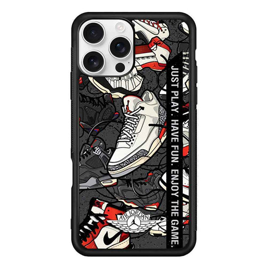 Air Jordan Enjoy The Game iPhone 16 Pro Max Case