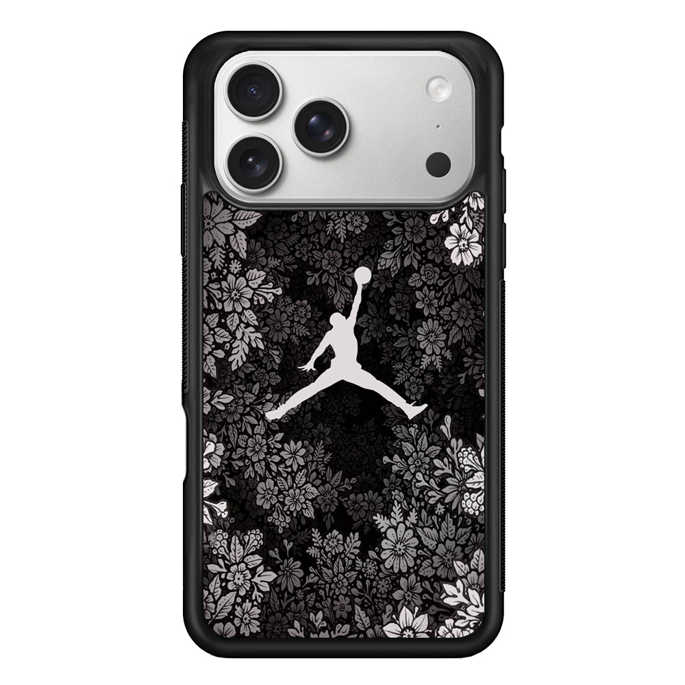 Air Jordan Flower On Winter iPhone 17 Pro Max Case